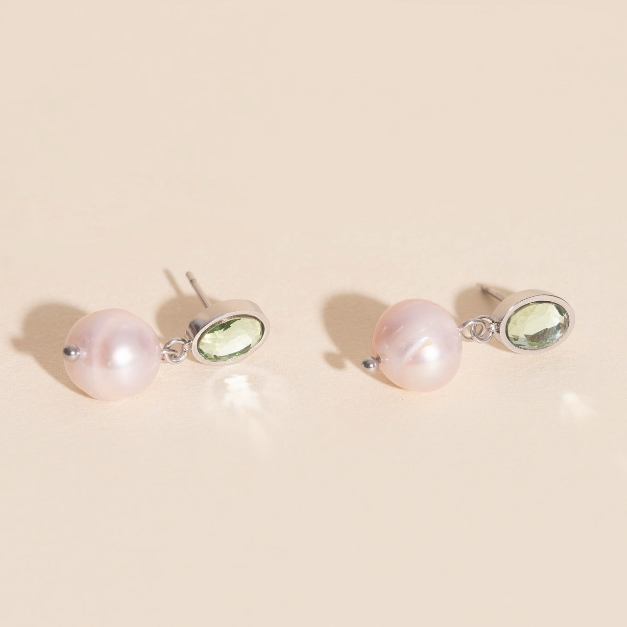 Blush Grove Stud Earrings