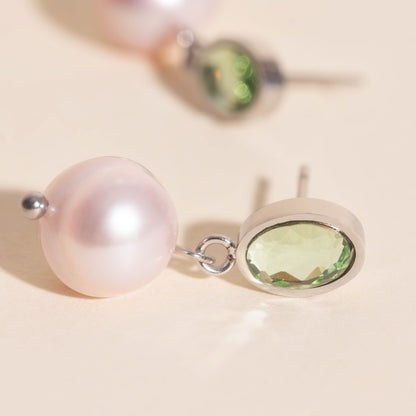 Blush Grove Stud Earrings