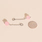 Love Chain Huggie Hoop Charms