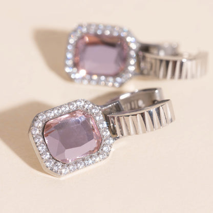 Pretty Princess Chunky Huggie Hoop Charms