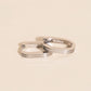 Oblong Line Huggie Hoop Earrings
