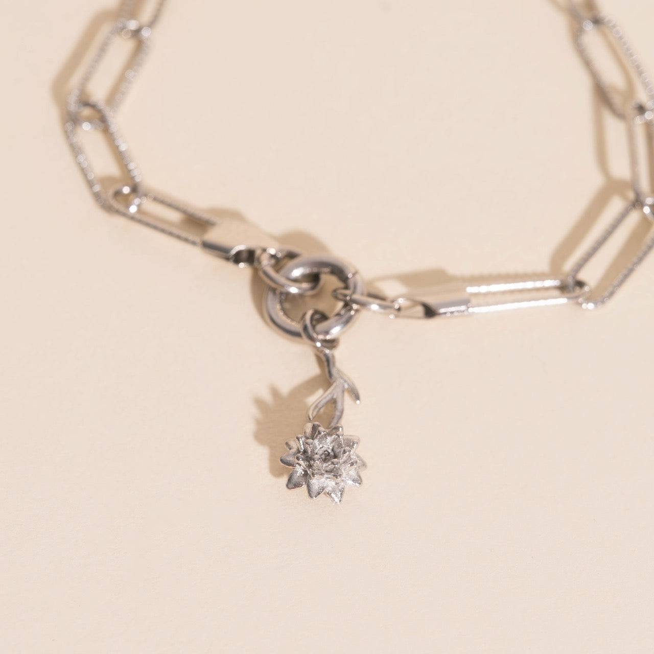 July Lily Birth Flower Necklace Charm