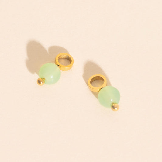 Aura Huggie Hoop Charms