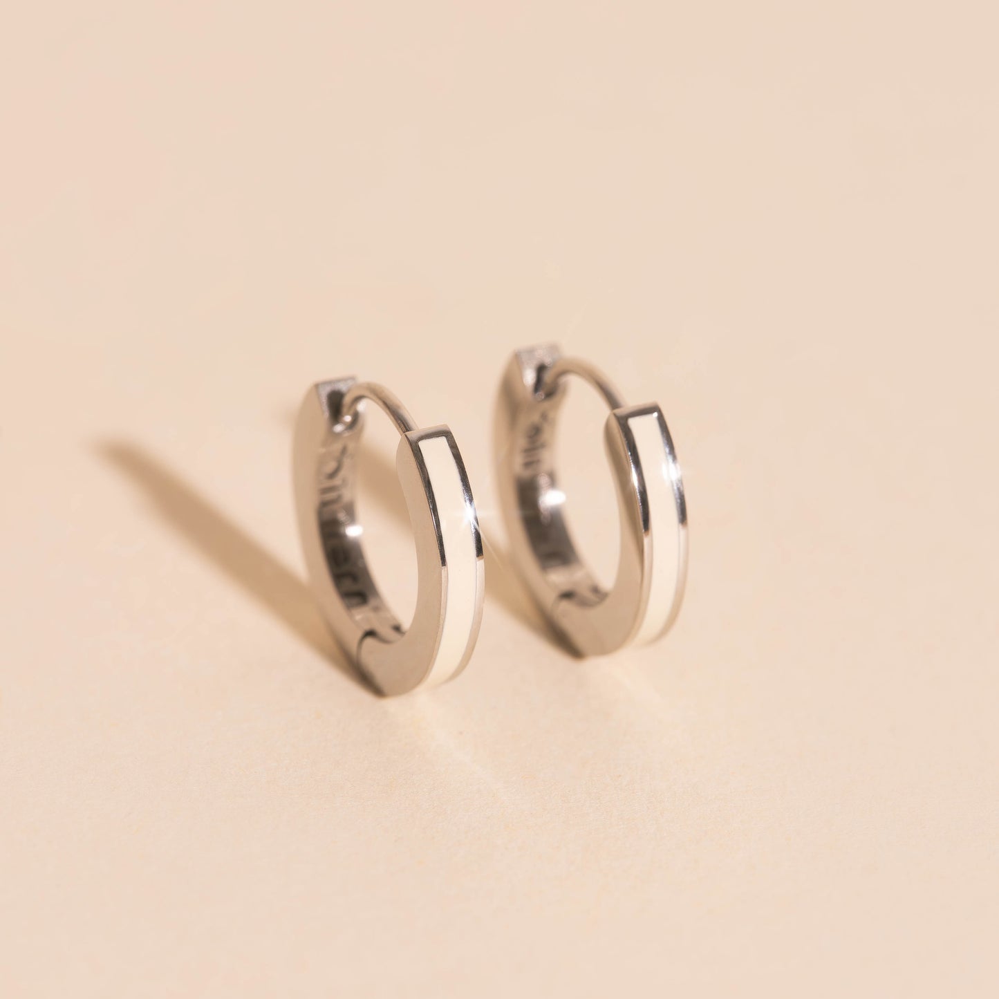 Color Huggie Hoop Earrings