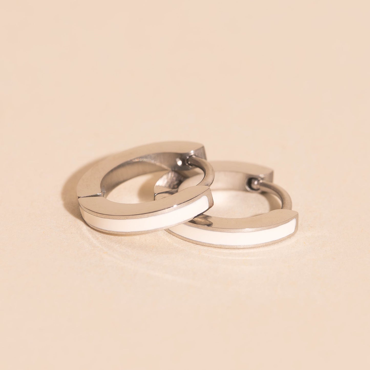 Color Huggie Hoop Earrings