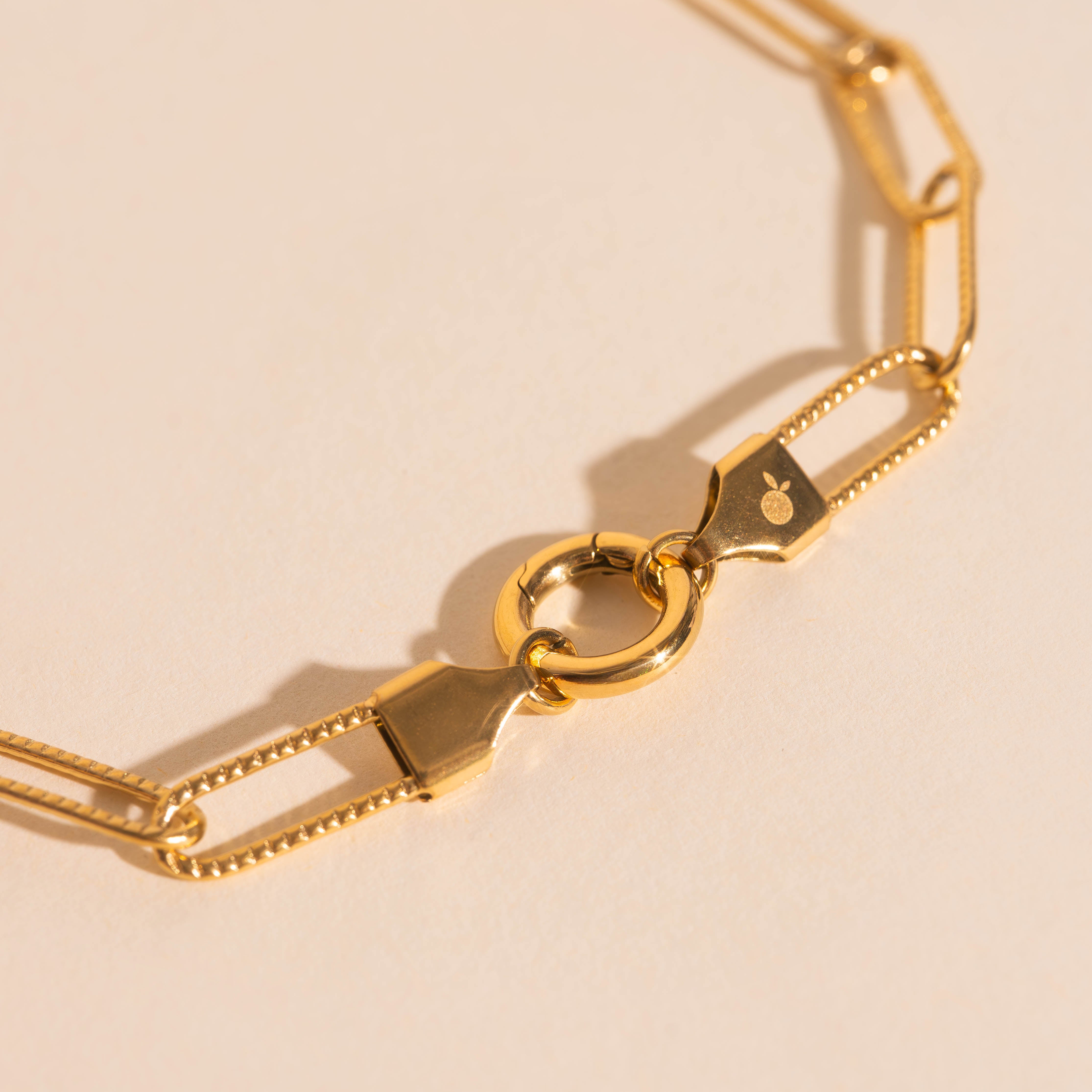 Textured Paperclip Necklace – Oh Clementine