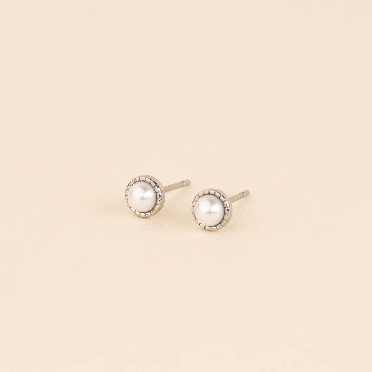 Pearl Stud Earrings