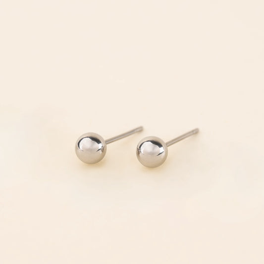 Ball Stud Earrings