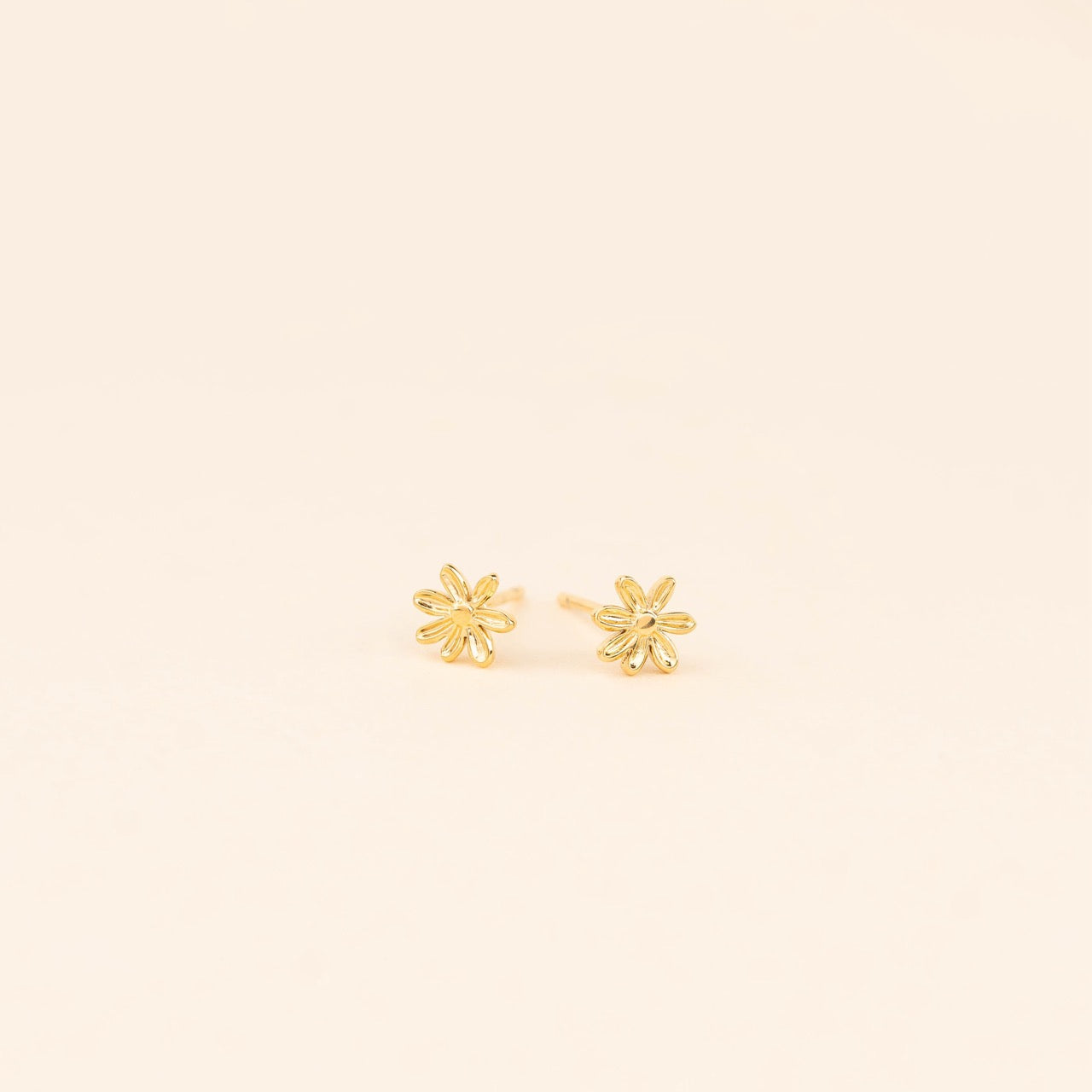 Mini Basic Flower Stud Earrings