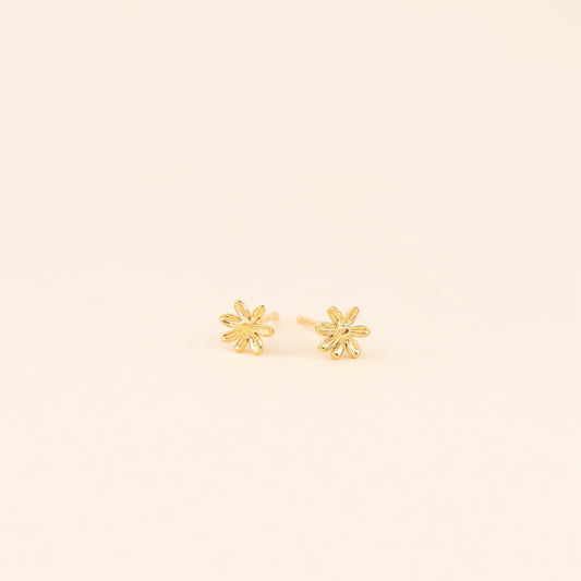 Mini Basic Flower Stud Earrings