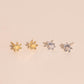Mini Basic Flower Stud Earrings