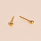 Tiny Ball Stud Earrings