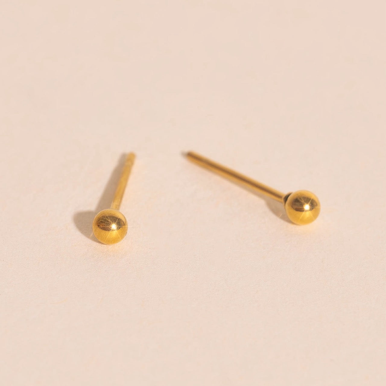Tiny Ball Stud Earrings