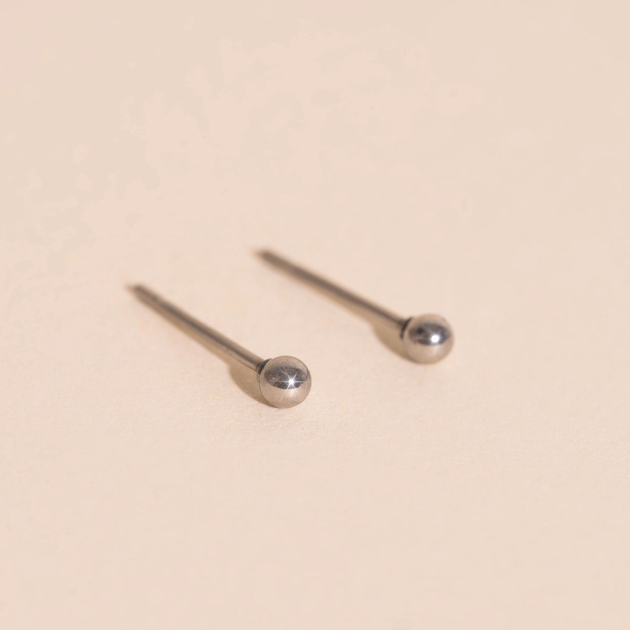 Tiny Ball Stud Earrings