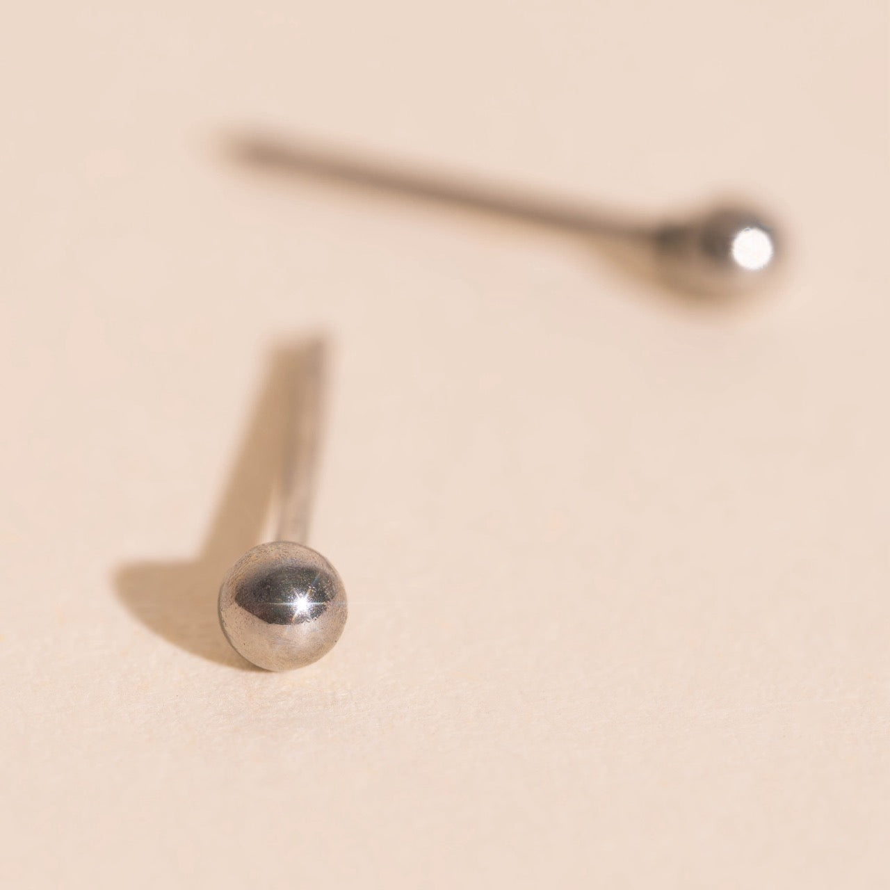 Tiny Ball Stud Earrings – Oh Clementine