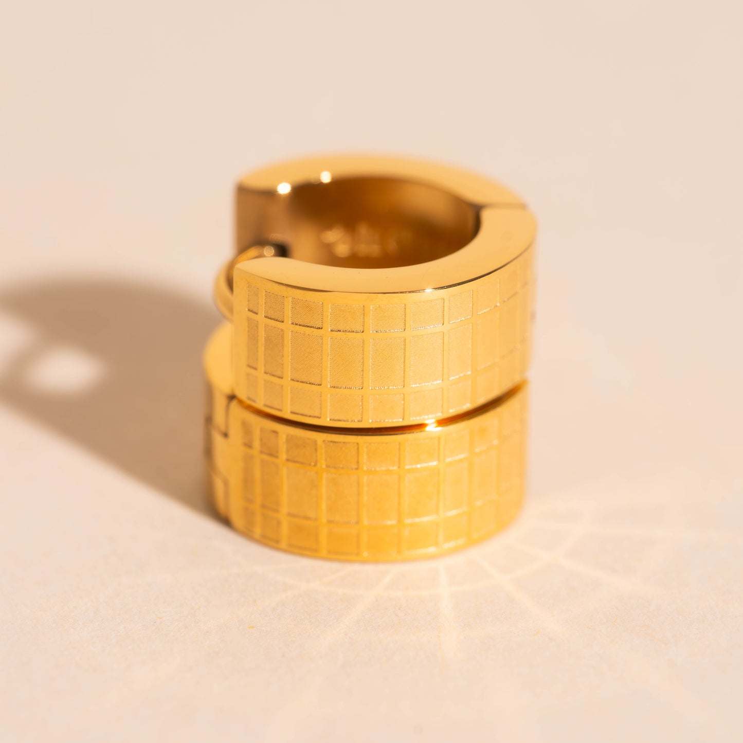 Excel Super Chunky Huggie Hoop Earrings