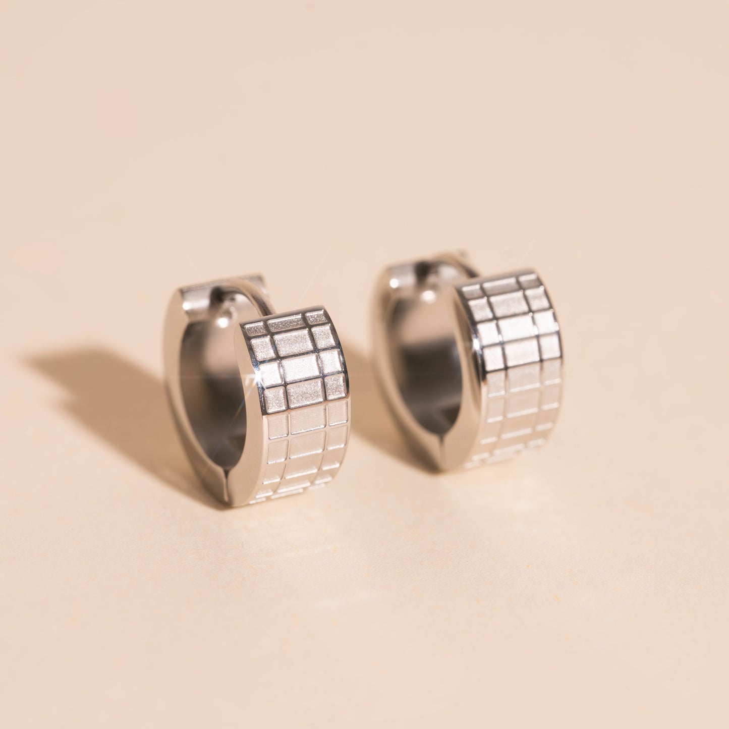 Excel Super Chunky Huggie Hoop Earrings
