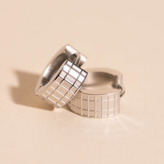 Excel Super Chunky Huggie Hoop Earrings