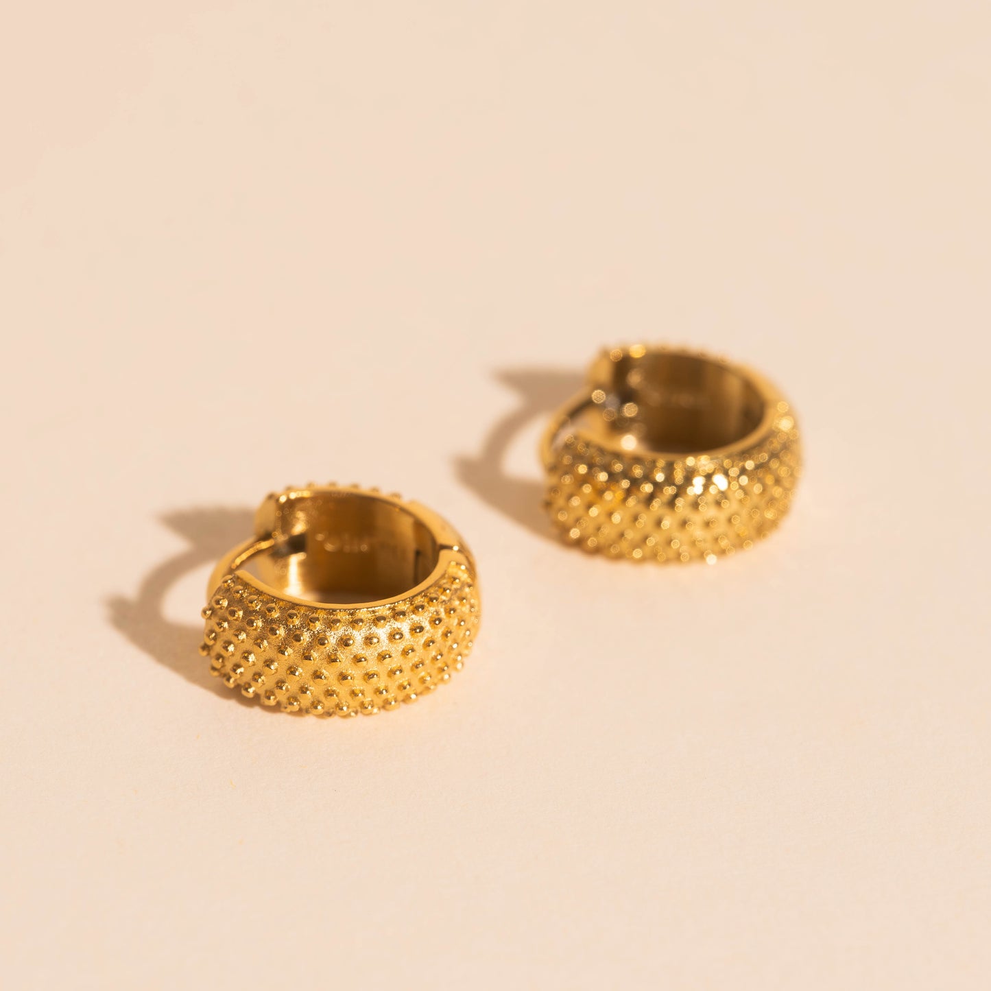 Party Super Chunky Huggie Hoop Earrings