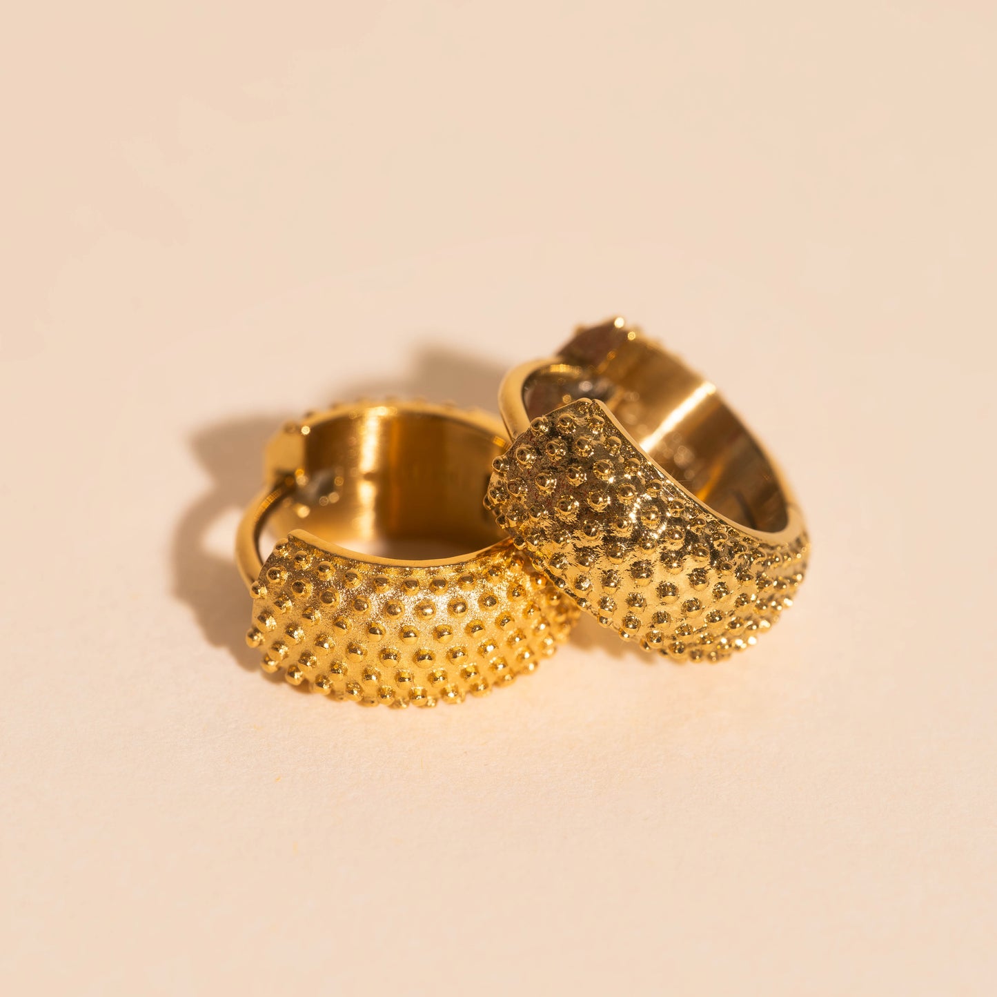 Party Super Chunky Huggie Hoop Earrings