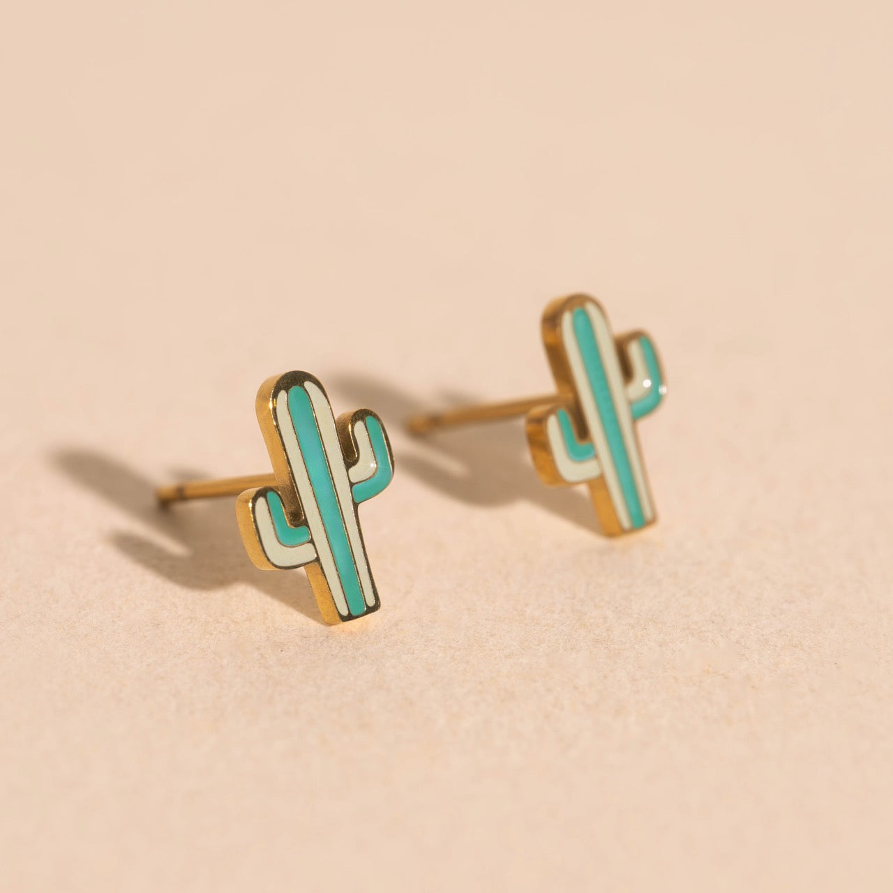 Cactus Stud Earrings – Oh Clementine