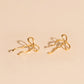 Dainty Bow Stud Earrings