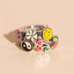 Groovy 3D Huggie Hoop Earrings