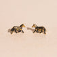 Zebra Mini Stud Earrings