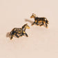Zebra Mini Stud Earrings