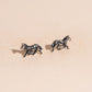 Zebra Mini Stud Earrings