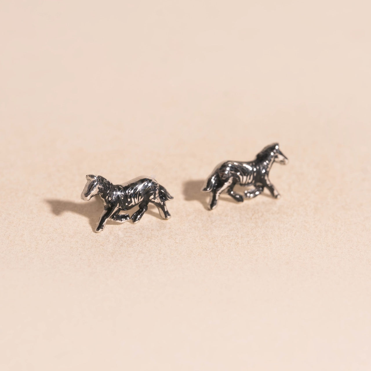 Zebra Mini Stud Earrings
