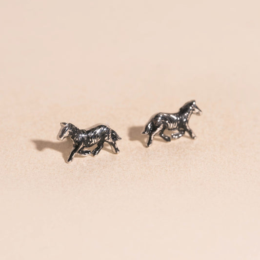 Zebra Mini Stud Earrings