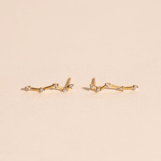 Constellation Crawler Stud Earrings