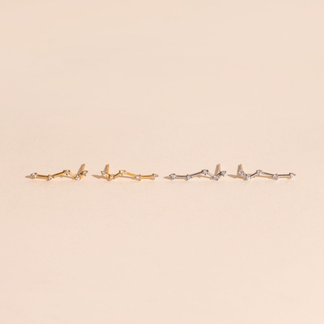 Constellation Crawler Stud Earrings