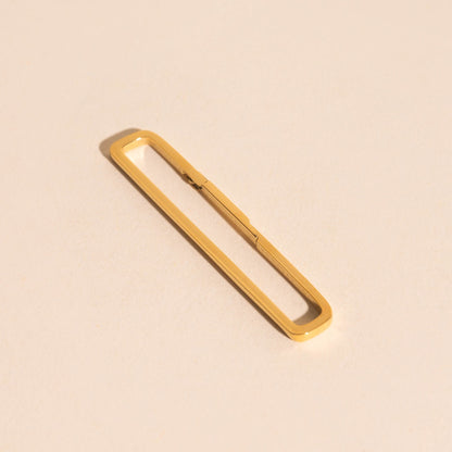 Rectangle Necklace Charm Clasp (52mm)