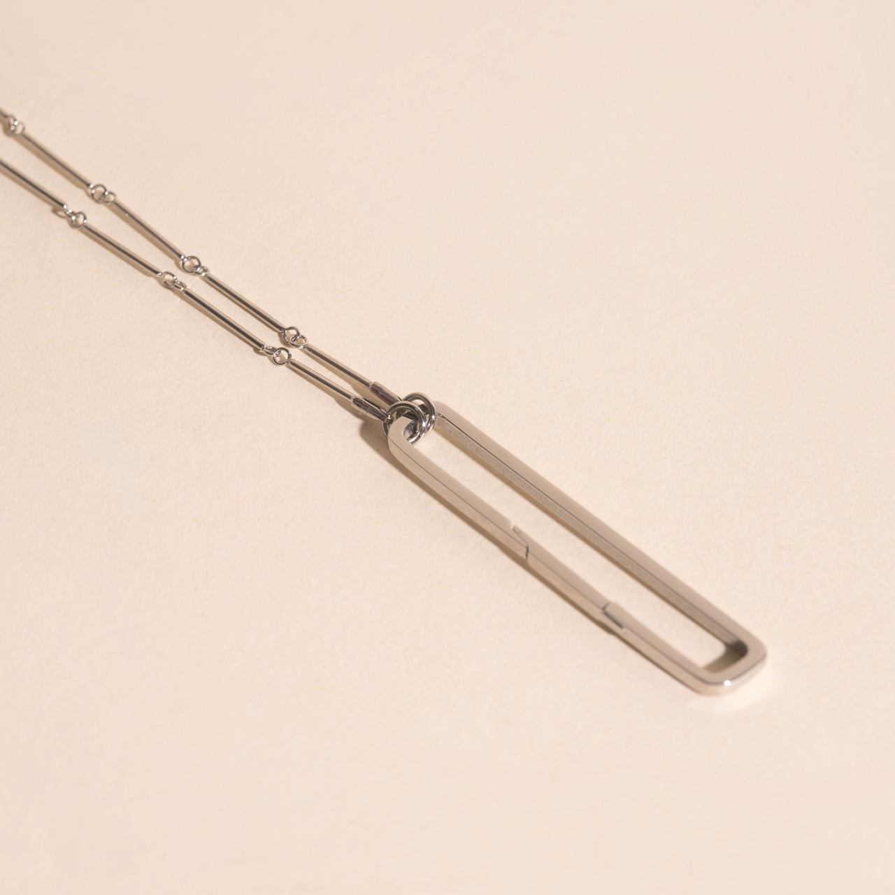 Rectangle Necklace Charm Clasp (52mm)