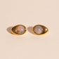 Earth Cosmic Curl Stud Earrings