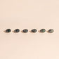 Earth Cosmic Curl Stud Earrings