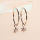 Stardust Huggie Hoop Charms