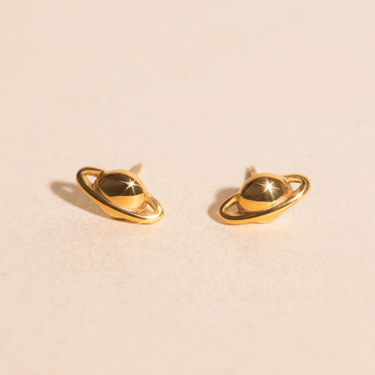 Saturn Stud Earrings