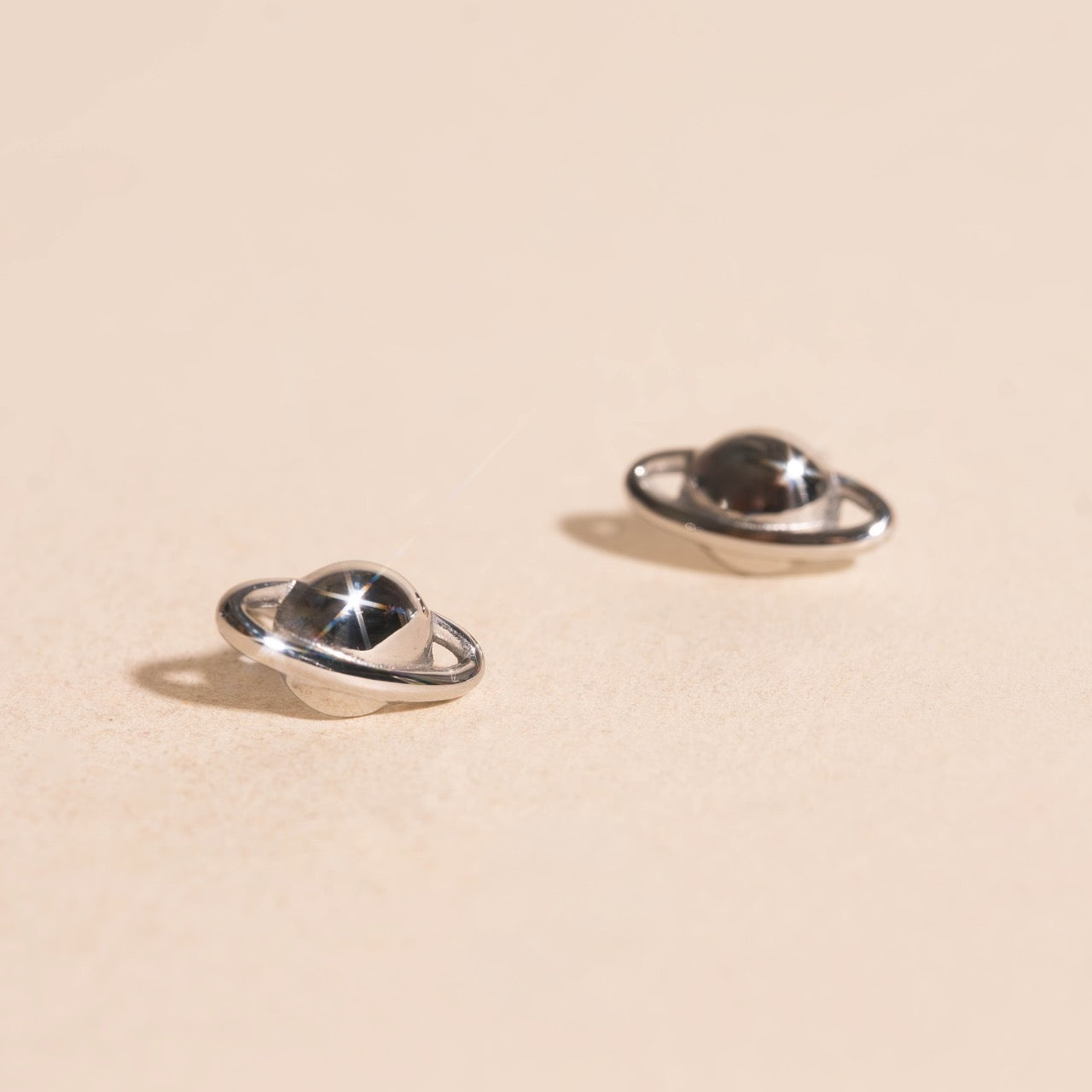 Saturn Stud Earrings