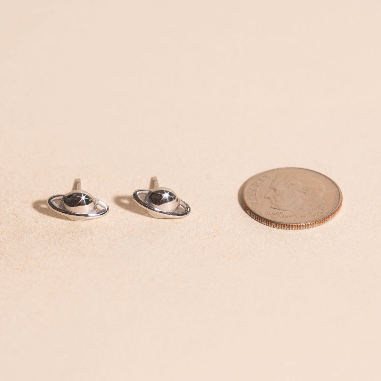 Saturn Stud Earrings