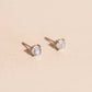 Moonstone Mini Stud Earrings