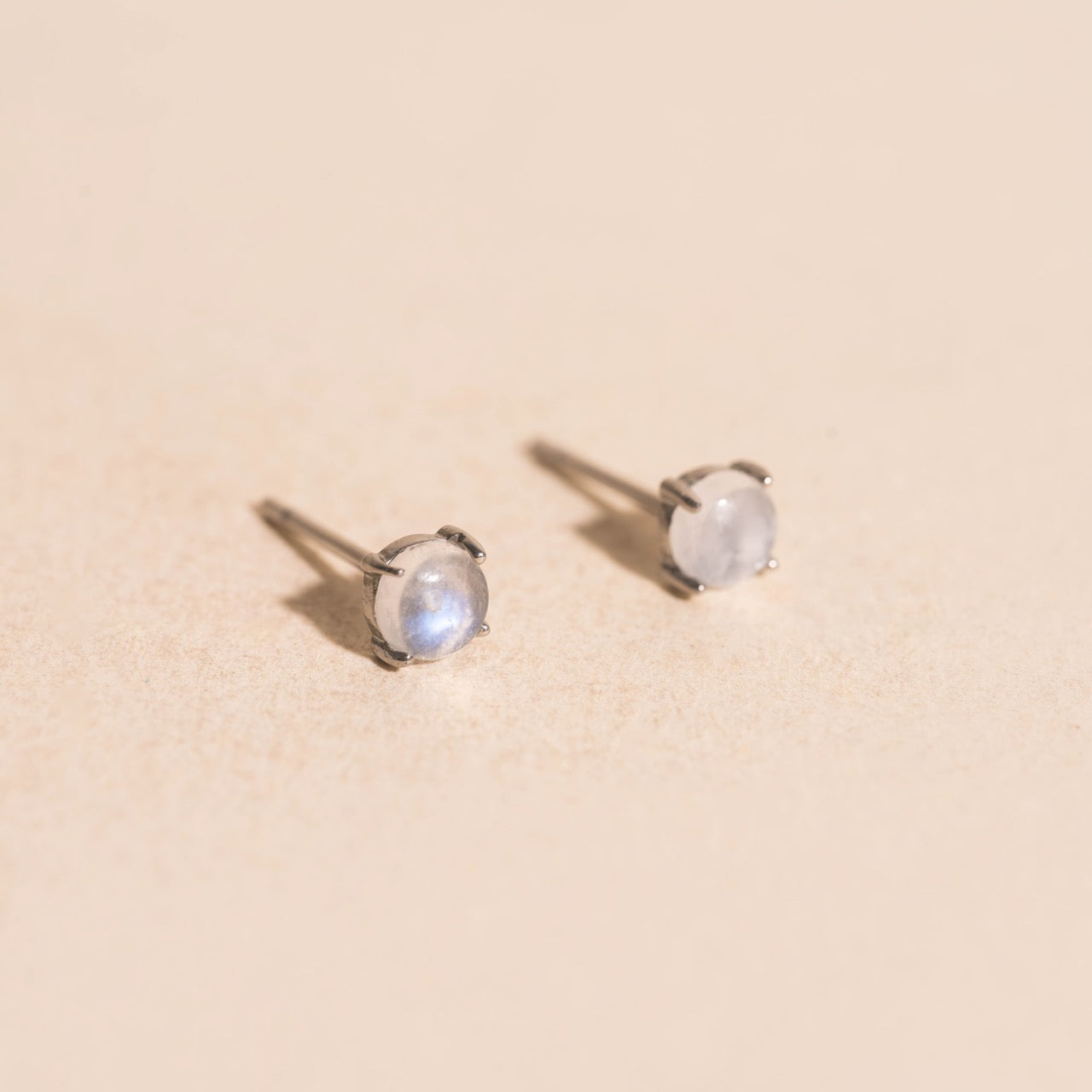Moonstone Mini Stud Earrings