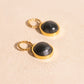 Moon Rock Huggie Hoop Charms