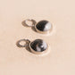 Moon Rock Huggie Hoop Charms