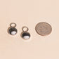 Moon Rock Huggie Hoop Charms