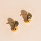 Earth Cosmic Curl Stud Earrings