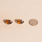Mars Cosmic Curl Stud Earrings
