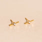 Crystal Bar Stud Earrings